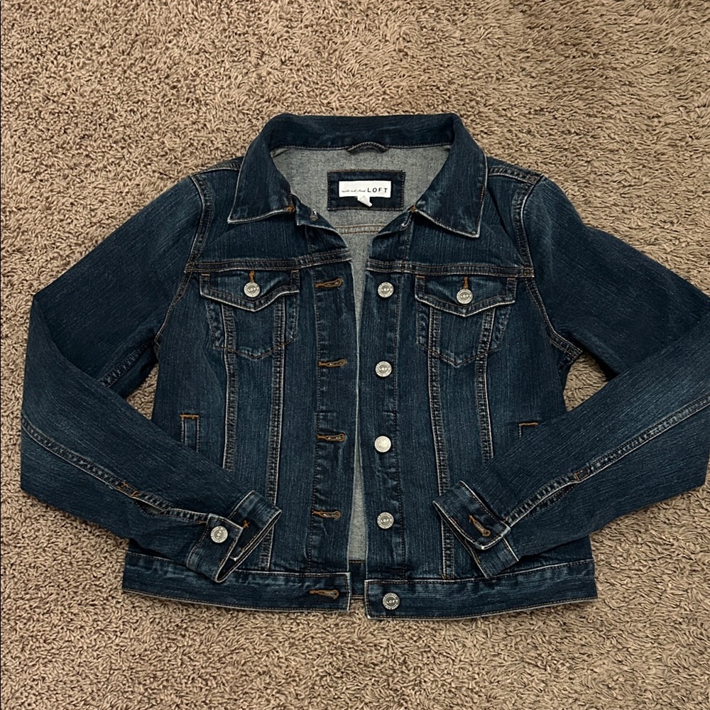 LOFT Indigo Denim Jacket